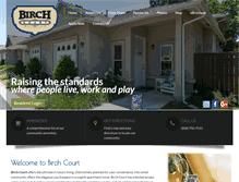 Tablet Screenshot of birchcourtapts.com